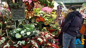 بازار گل بانکوک